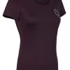 Samshield Axelle T-Shirt - Aubergine -Equestrian Riding Equipment Store samsaxelletshirtauberginerdy