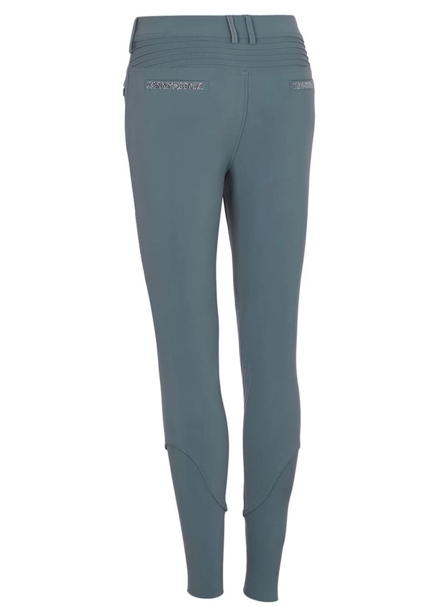Samshield Ladies Adèle Breeches - Steel Grey 3 Samshield Ladies Adèle Breeches - Steel Grey - Image 2