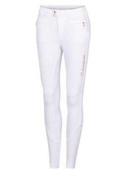 Samshield Ladies Adèle Breeches - White/Pink Gold