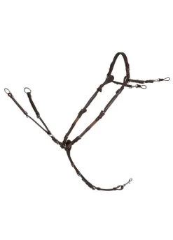 Schockemohle Sevilla Select Breastplate - Espresso/Silver