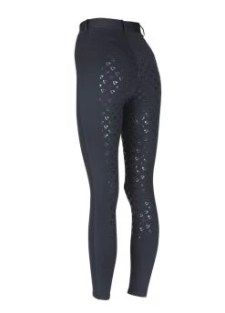 Shires Aubrion Maids Albany Riding Leggings - Black -Equestrian Riding Equipment Store shires albany black 3rdy