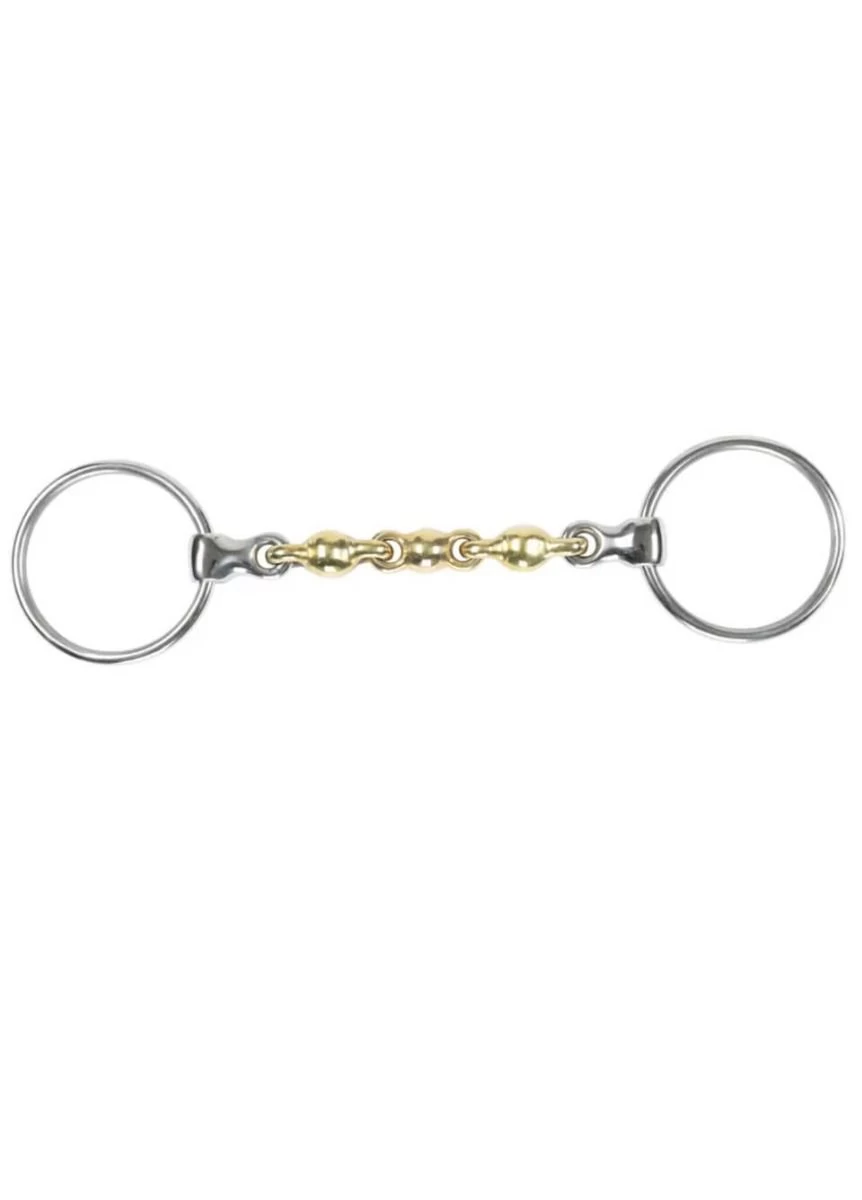 Shires Brass Alloy Waterford Loose Ring 3 Shires Brass Alloy Waterford Loose Ring