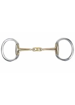 Shires Brass Alloy Lozenge Eggbutt Bit