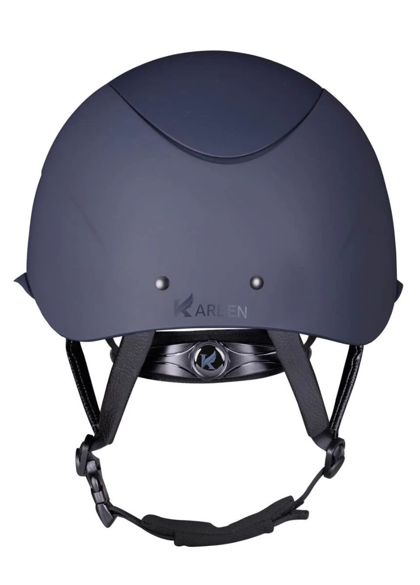 Shires Karben Elisa Ellipse Riding Hat - Navy 4 Shires Karben Elisa Ellipse Riding Hat - Navy - Image 2