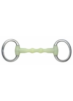 Shires Equikind Ripple Eggbutt - Pale Green