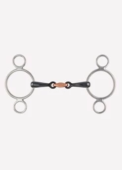 Shires Two Ring Sweet Iron Gag Bit