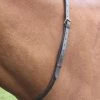 Shires Blenheim Leather Neck Strap - Havana -Equestrian Riding Equipment Store shiresleatherneckstraphavanardy