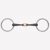 Shires Sweet Iron Loose Ring Copper Lozenge Snaffle Bit 1 Shires Sweet Iron Loose Ring Copper Lozenge Snaffle Bit -Equestrian Riding Equipment Store shiressweetironlooseringcopperlozenge