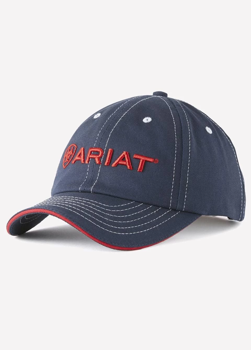 Ariat Team Cap II - Navy/Red 3 Ariat Team Cap II - Navy/Red