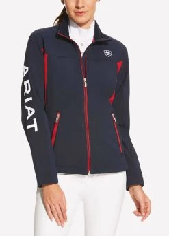 Ariat Womens Team Softshell Jacket - Navy