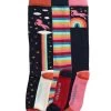 Toggi Rainbow Unicorn Socks - Navy/Orange 1 Toggi Rainbow Unicorn Socks - Navy/Orange -Equestrian Riding Equipment Store toggi rainbow unicorn socks 1rdy