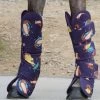 Weatherbeeta Wide Tab Long Travel Boots - Otter -Equestrian Riding Equipment Store travelbootsotter2rdy