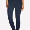 Ariat Womens Tri Factor Full Seat Breeches - Navy