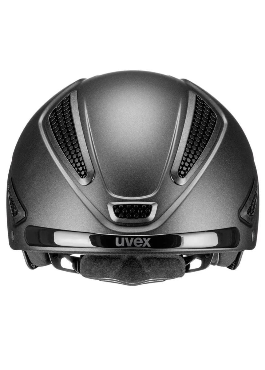 Uvex Perfexxion II XC Riding Helmet - Black 4 Uvex Perfexxion II XC Riding Helmet - Black - Image 2