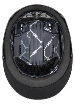 Uvex Suxxeed Blaze Glitter Helmet - Navy Shiny -Equestrian Riding Equipment Store uvex suxxeed blaze navy shiny 5rdy