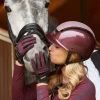 Uvex Suxxeed Blaze Glitter Helmet - Burgundy Shiny -Equestrian Riding Equipment Store uvex suxxeed burgundy 1rdy