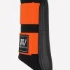 Woof Wear Club Brushing Boots - Black/Orange 1 Woof Wear Club Brushing Boots - Black/Orange -Equestrian Riding Equipment Store woofbrushbootsorgane