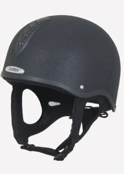 Champion Junior X-Air Plus Jockey Skull - Black